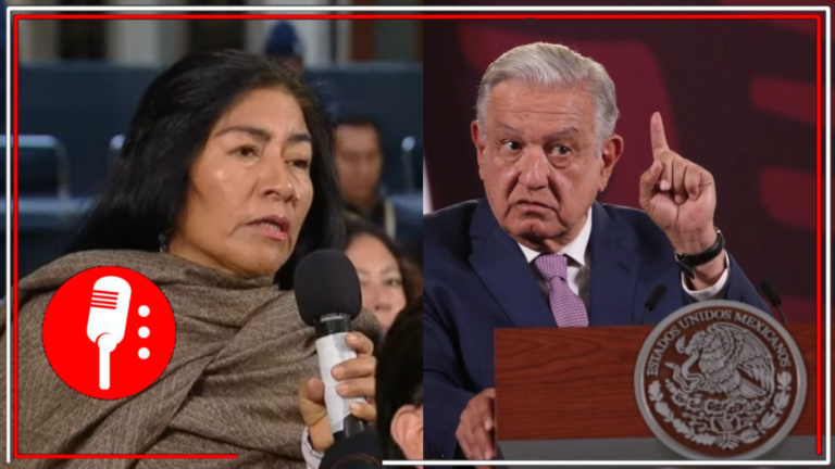 AMLO batea a comunicadora de la derecha: Reyna Haydee Ramírez intenta presionar al presidente López Obrador para que emita opiniones desfavorables sobre la contienda electoral en Sonora