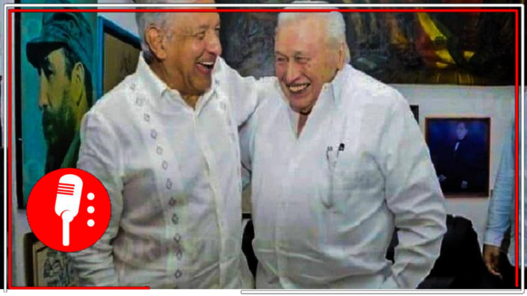 AMLO lamenta la muerte de Mario Renato Menéndez, fundador del diario Por Esto!