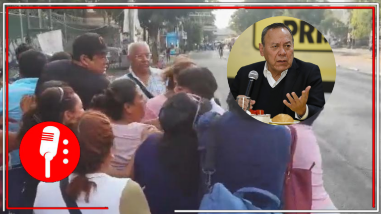 Extrabajadores del PRD toman las instalaciones nacionales del sol azteca como protesta por no haber recibido sus pagos; retienen a a Fany Santiago, secretaria Nacional de Comunicación Política del partido (VÍDEO)