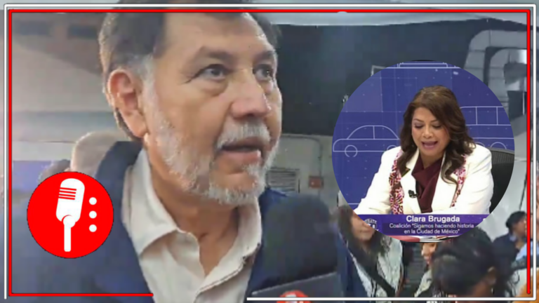 Fernández Noroña celebra triunfo de Clara Brugada en el segundo Debate de la CDMX 2024: &#8220;Taboada, Clara es tu derrota&#8221;