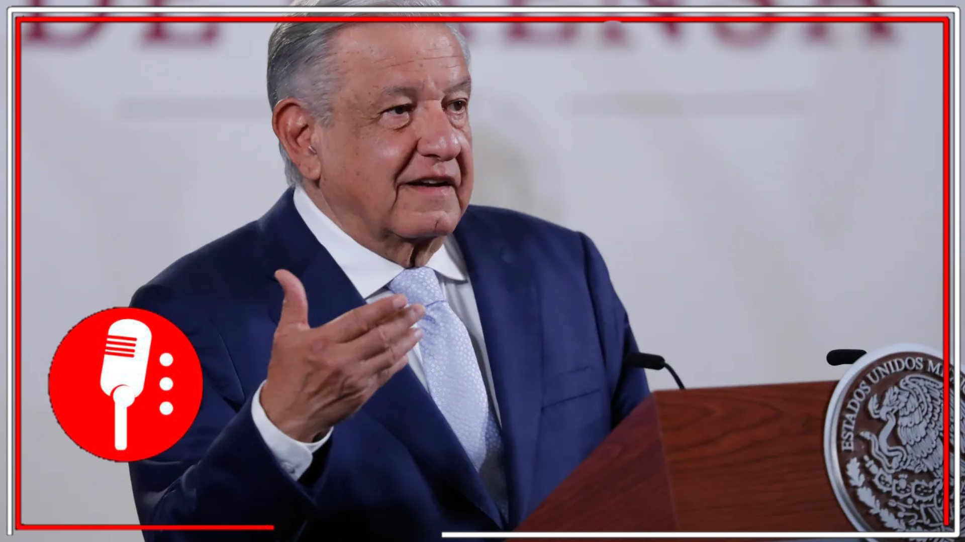 AMLO refuta Informe de EE.UU. y defiende soberanía nacional frente a acusaciones de una campaña contra la SCJN organizada por su administración: “es muy lamentable que (…) se apoye en pura información basura de nuestros adversarios y que mientan”