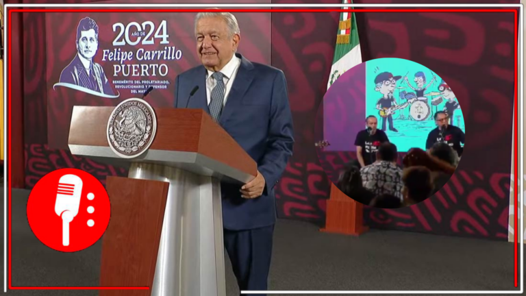 ¡Feliz día a las niñas y niños de México!: AMLO celebra a las infancias con agrupación “Los Patita de Perro”