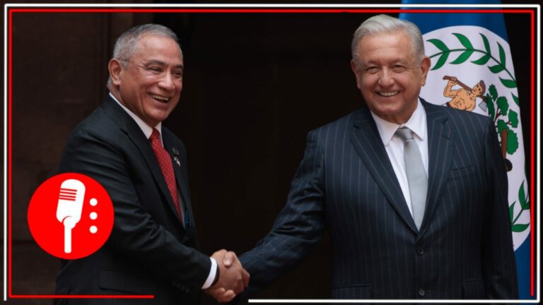 México impulsa la cooperación para el desarrollo: AMLO recibe en Palacio Nacional al Primer Ministro de Belice Juan Antonio Briceño, para fortalecer las relaciones entre ambas naciones (VIDEO)