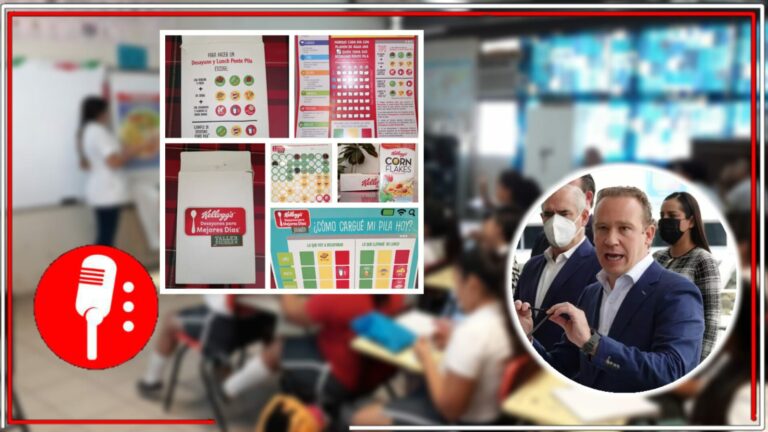 Sin importarle la salud de las infancias y violando la ley, Santiago Taboada permitió a Kellogg&#8217;s organizar “talleres” en escuelas para promocionar sus nocivos productos entre los menores 