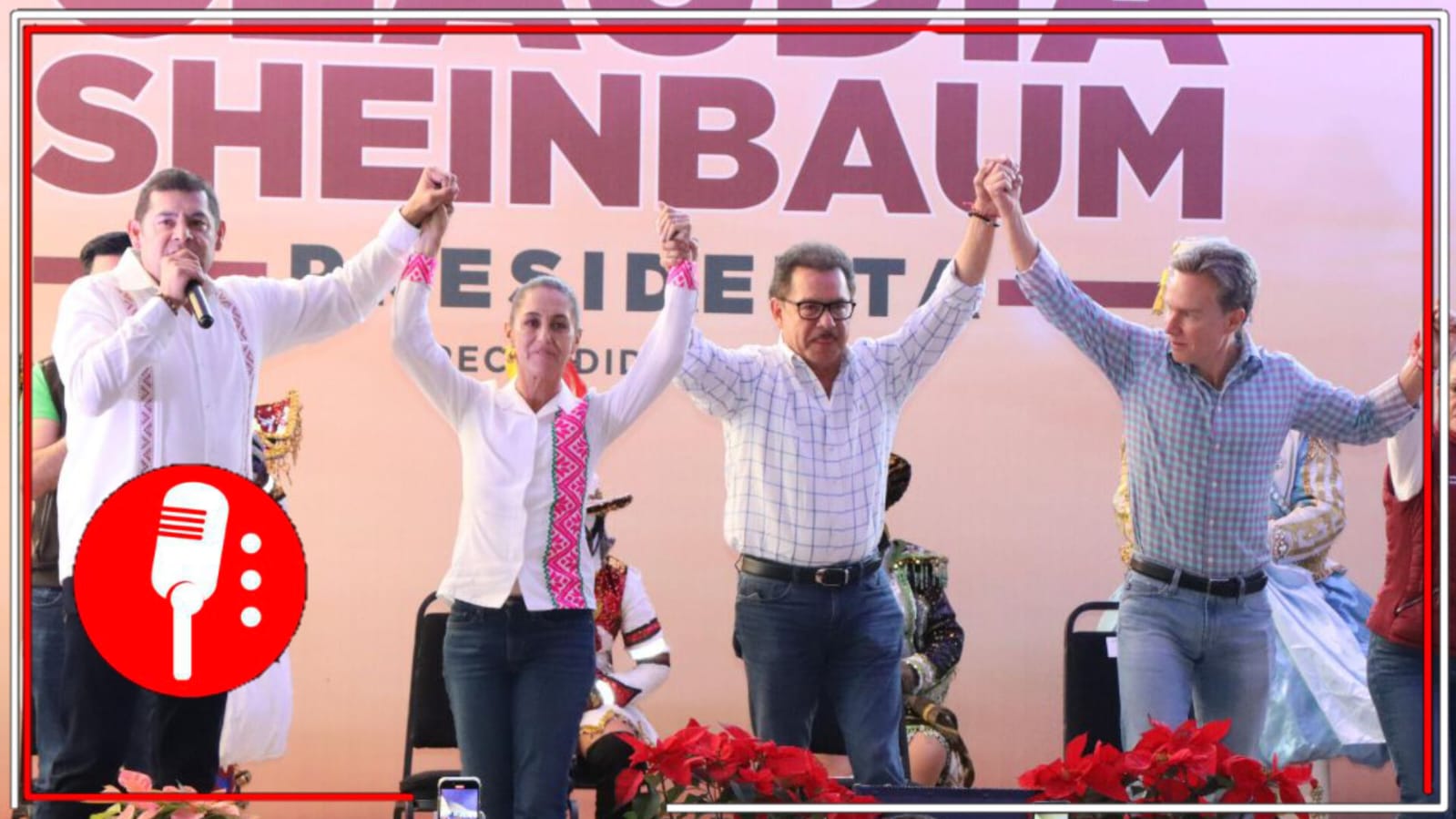 El pueblo ya camina de la mano con la transformación: Alejandro Armenta y Pepe Chedraui cerrarán campaña, junto a Claudia Sheinbaum, en la Plaza de la Victoria, Puebla