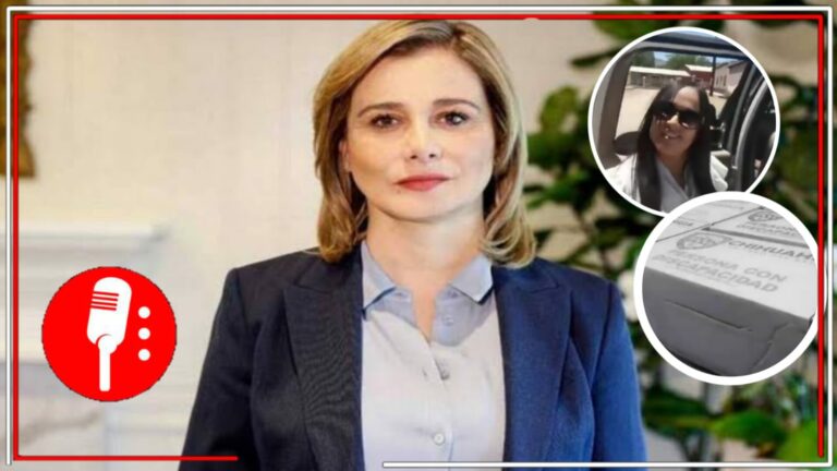 El PRIAN sigue con los delitos electorales: Funcionaria del Gobierno panista Maru Campos es captada repartiendo despensas en camioneta con propaganda del PAN, a pesar de la veda electoral