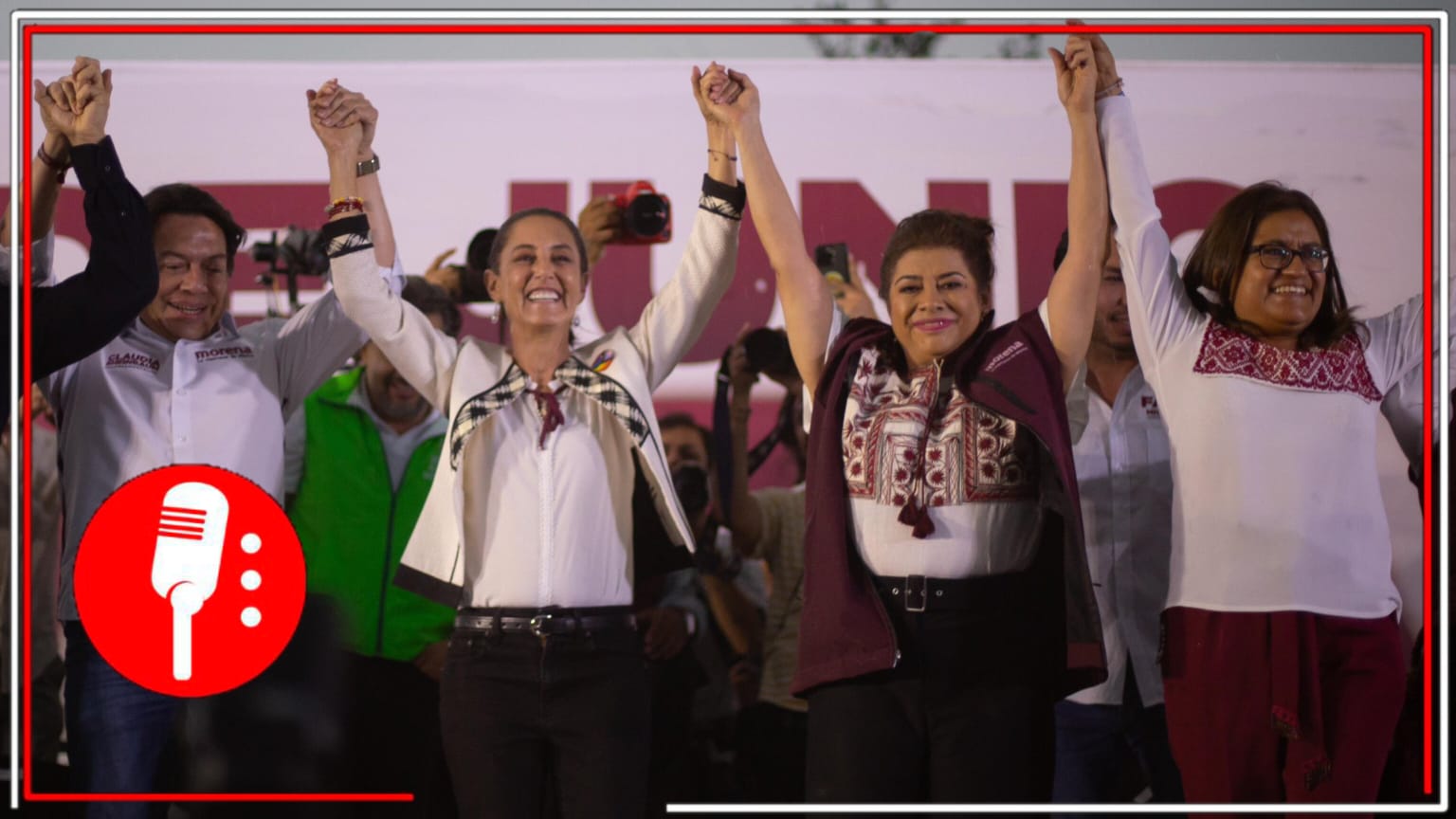 La 4T permanecerá por el bien del pueblo mexicano: Claudia Sheinbaum asegura no volverá la época oscura de México; Clara Brugada destaca la lucha del pueblo de la alcaldía Iztapalapa (VIDEO)