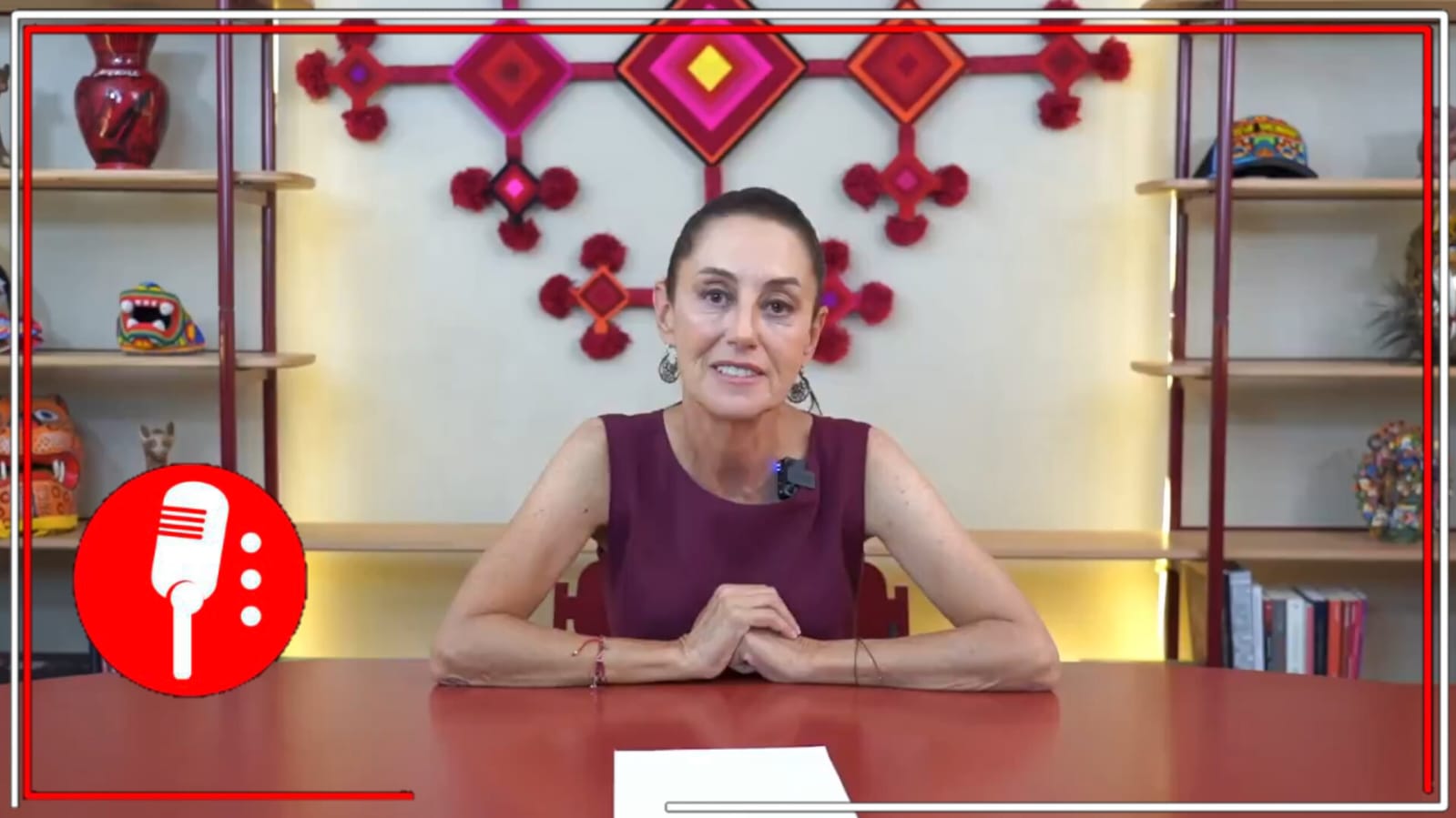 A una semana de la elección, Claudia Sheinbaum exhibió las noticias falsas que se han difundido en su contra y pidió al pueblo de México no caer en la estrategia de desinformación de la derecha
