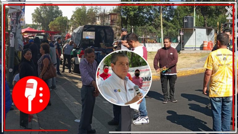 La derecha violenta al pueblo bueno: Giovani Gutiérrez es señalado de estar detrás de la represión a comerciantes en el tianguis de Santa Úrsula, Coyoacán, que se opusieron al retiro de una parte de la plaza 