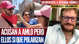 #Entrevista | Acusan a AMLO pero ellos sí que polarizan: Hernán Gómez Bruera señaló que la violencia en las marchas del PRIAN han incrementado hasta llegar a la agresión física, porque ya no tienen una narrativa congruente