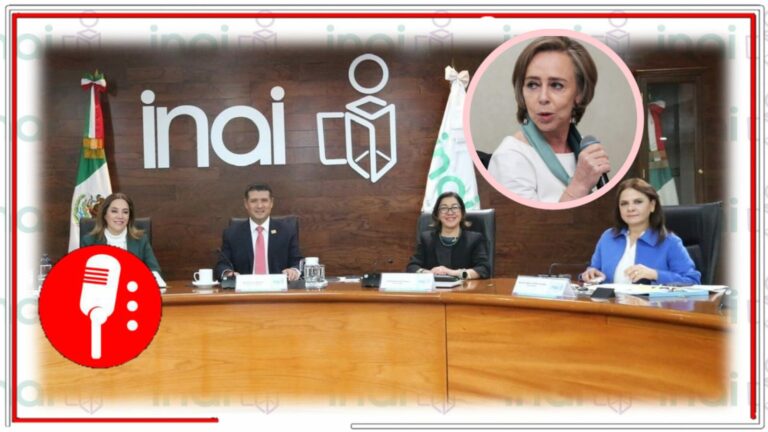 Sale a la defensa de la derecha: INAI inicia investigación por divulgación de datos personales en el caso Márquez Padilla, de la cual es acusada María Amparo Casar de presunta corrupción en contra de Pemex