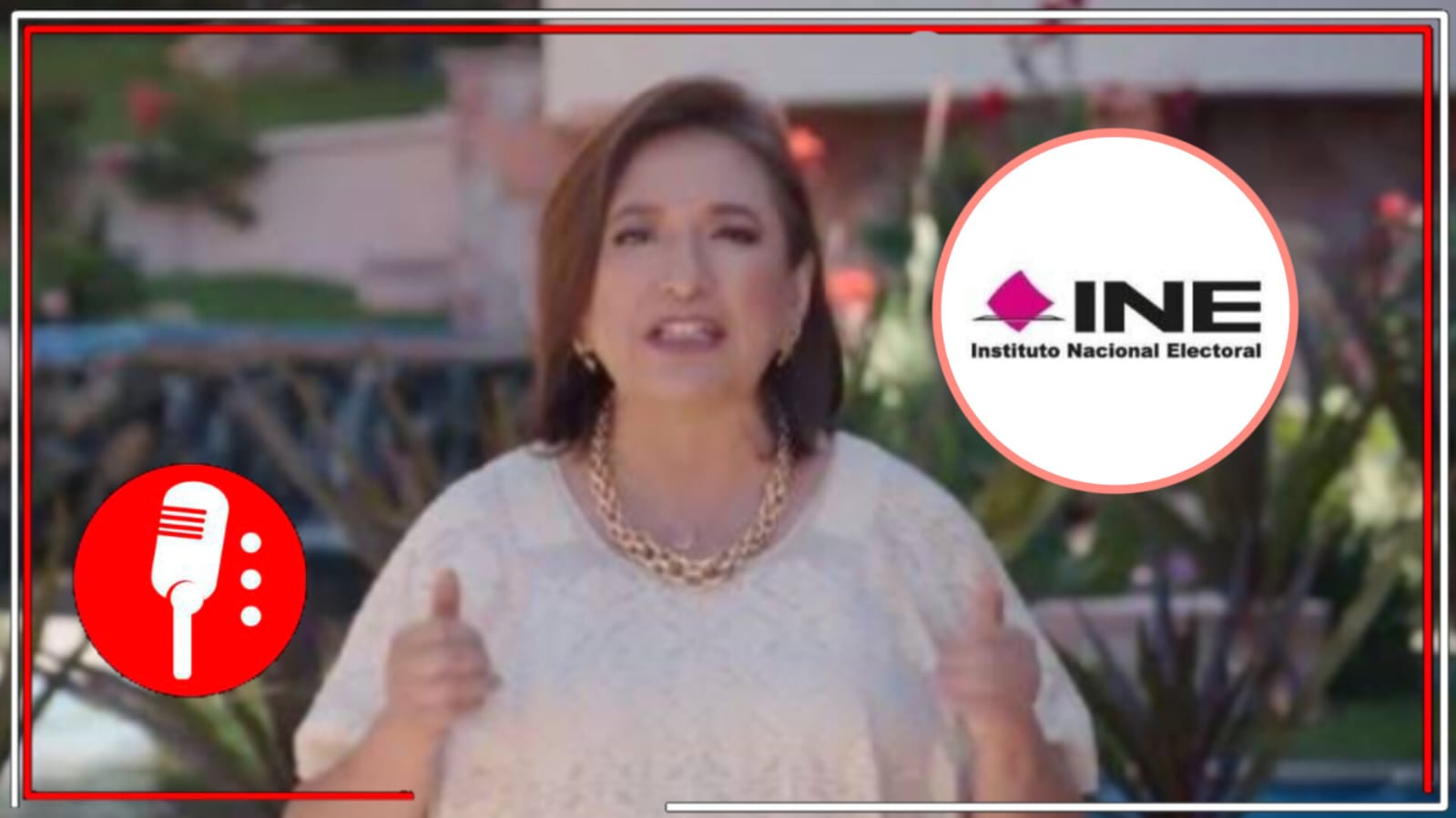 Ante su desesperación, difunde mentiras: El INE ordenó a la panista Xóchitl Gálvez abstenerse de seguir lanzando expresiones calumniosas en contra de Morena y la 4T 