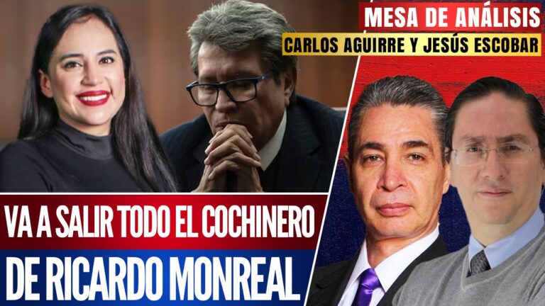 #MesaDeAnálisis | Va a salir todo el cochinero de Ricardo Monreal: Jesús Escobar y Carlos Aguirre hablan sobre la polémica Sandra Cuevas y la exhibida que le puede dar al legislador zacatecano