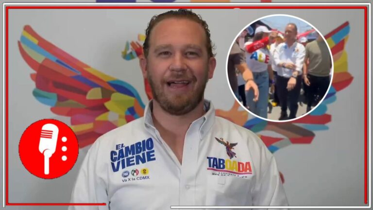 La derecha no quiere al barrio: Santiago Taboada, protegido por su equipo de campaña, salió huyendo cuando la gente de Tepito se acercó para hacer sus peticiones (VIDEO)