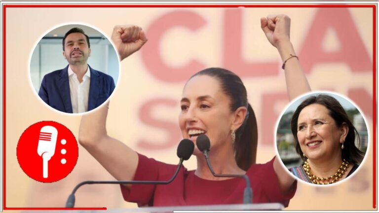Xóchitl Gálvez va en picada y Álvarez Máynez está a tres puntos de alcanzarla; Sheinbaum continúa con 27 puntos de ventaja y se perfila a ser la primera presidenta de México