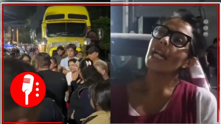 Falso que Hannah de Lamadrid amenazó a personal de una asociación: Tras encontrar tráiler con electrodomésticos para la presunta compra del voto a favor de Giovani Gutiérrez, AC asegura que la carga &#8220;es un donativo&#8221; y no del prianista