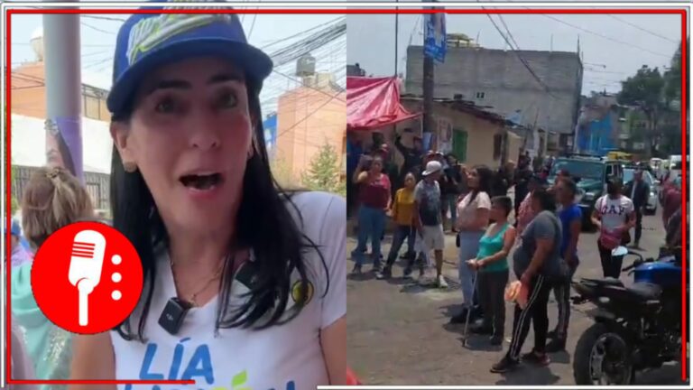 Con huevazos e insultos, corren a Lía Limón; vecinos denuncian que nunca cumplió con sus promesas y ahora les pide una vez más el voto