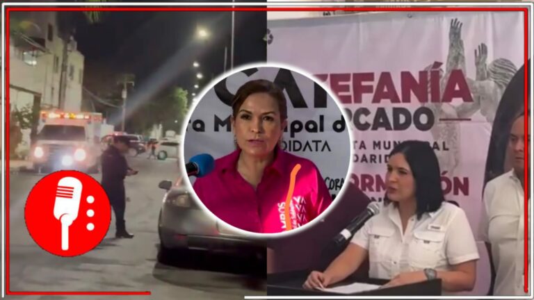 El prianato de Lili Campos habría asesinado a brigadista de Morena en Playa del Carmen, denuncia Estefanía Mercado; &#8220;acuden a la violencia para atentar contra la esperanza&#8221; (VIDEO)