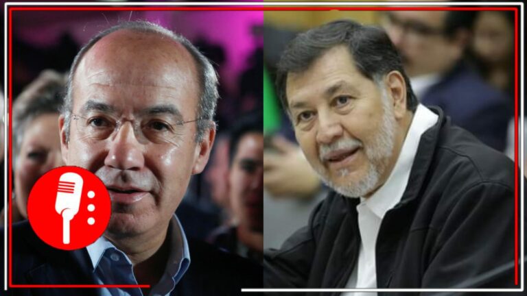 Con la sinvergüenza que lo caracteriza, Calderón acusa que en México el narcotráfico “capturó al Estado”; “comparte como te aliaste con el Chapo”, le exige Noroña