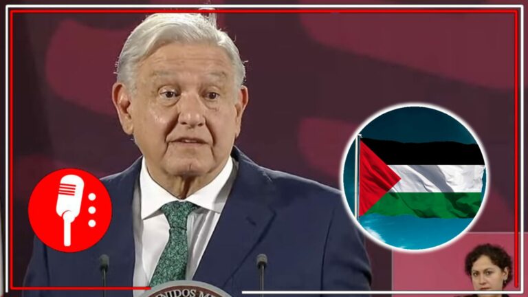 Si tomamos partido no ayudaríamos: AMLO deja en claro cómo es que México busca ayudar para que se detenga el genocidio contra el pueblo palestino