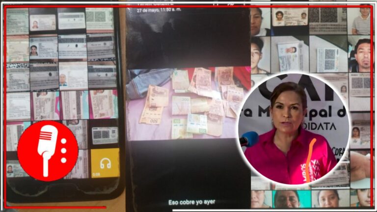 Lili Campos sabe que va a perder: Fiscalía Especializada en Delitos Electorales detiene a operadora de la prianista Lili Campos, entregada tarjetas con dinero a cambio de credenciales de elector (VIDEO)