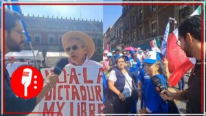 El PRIAN exhibe su hipocresía: Seguidores de la derecha acusan una falsa dictadura mientras se manifiestan libremente, insultan y esparcen sus mensajes de odio (VIDEO)