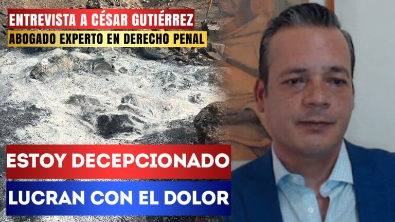 Entrevista | Lucran con el dolor: César Gutiérrez expresó su solidaridad con las madres buscadoras, sin embargo señaló que el “crematorio clandestino” es un montaje