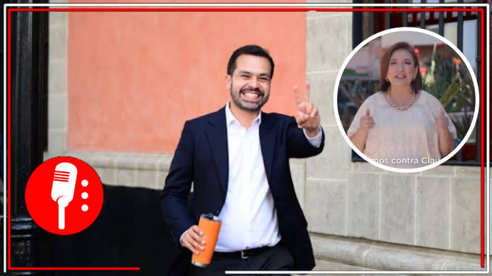 La derecha se pelea el segundo lugar: Jorge Álvarez Máynez señala a Xóchitl Gálvez de enviar provocadores a sus eventos, tras los resultados del Simulacro Electoral Universitario