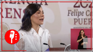 En el Quién es Quién en las Mentiras, Elizabeth García Vilchis advierte sobre uso de tecnología DeepFake en estafas en línea con logotipos de Pemex y CFE y la imagen de AMLO