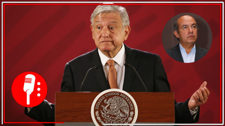 &#8220;No terminó ni siquiera la barda&#8221;: AMLO exhibe la corrupción en políticas petroleras del espurio Felipe Calderón