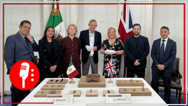 La Cuarta Transformación por la recuperación del patrimonio nacional: México celebra la rematriación histórica de 19 piezas prehispánicas desde Reino Unido
