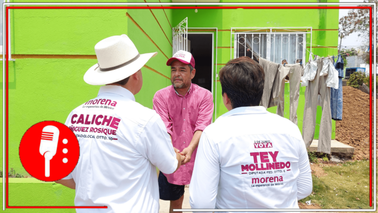 La 4T se construye con el pueblo: Carlos Enrique Íñiguez Rosique “Caliche” y Tey Molliendo Cano recorren cada rincón del Distrito 10 y afianzan lazos con habitantes de Tabasco