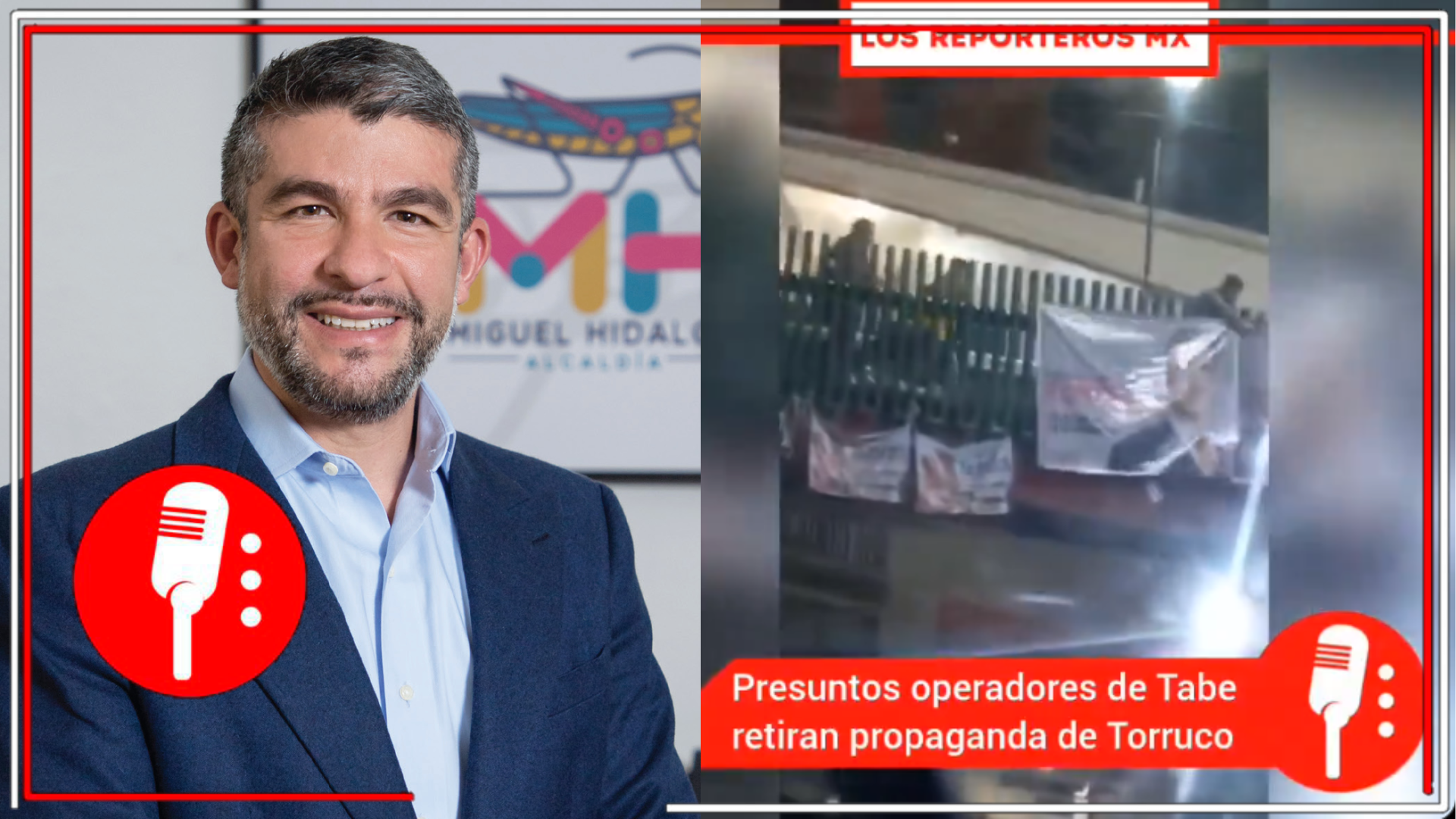 ¡Miguel Hidalgo sí se defiende! Vecinos denuncian retiro de propaganda de Miguel Torruco orquestada por Mauricio Tabe y el PRIAN