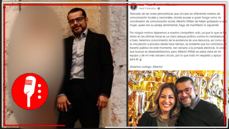 Renuncia a su cargo Alberto Millán después de hacerse público el vídeo en donde su expareja relata los abusos ejercidos por el coordinador de la prianista Lucía Meza, quien sigue defendiéndolo