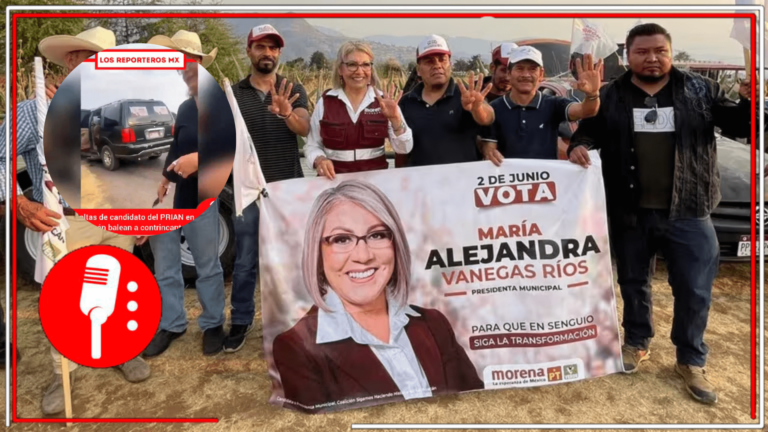 El PRIAN no tiene límites: “Los candidatos del PRIAN, ellos me dispararon”, denuncia María Alejandra Vanegas, candidata de la 4T en Senguio, Michoacán (VÍDEO)