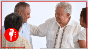 El Tren Maya va mejor que nunca: AMLO supervisa la ruta Cancún-Valladolid y afianza lazos internacionales con el primer ministro de Belice