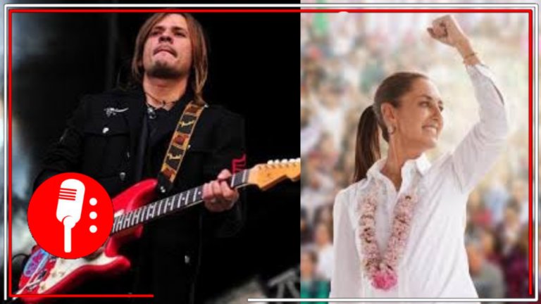 &#8220;Es un honor estar con Obrador, es un honor estar con Claudia Sheinbaum&#8221;: Exguitarrista de Jaguares, &#8220;El Vampiro&#8221;, llama a votar por la 4T, &#8220;el PRIAN ni siquiera es opción&#8221;, afirma