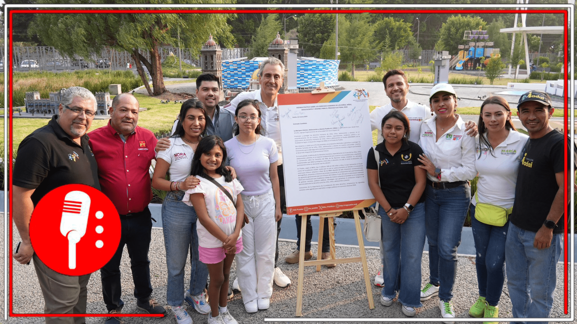 Pepe Chedraui va por un mejor futuro para las nuevas generaciones de la capital de Puebla: Firma compromisos en favor de las niñas, niños y adolescentes
