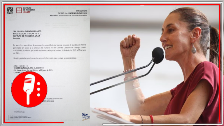 Ante acusaciones falsas, Claudia Sheinbaum habla con pruebas en mano: Desmiente fake news sobre su sueldo en la UNAM y su licencia de trabajo
