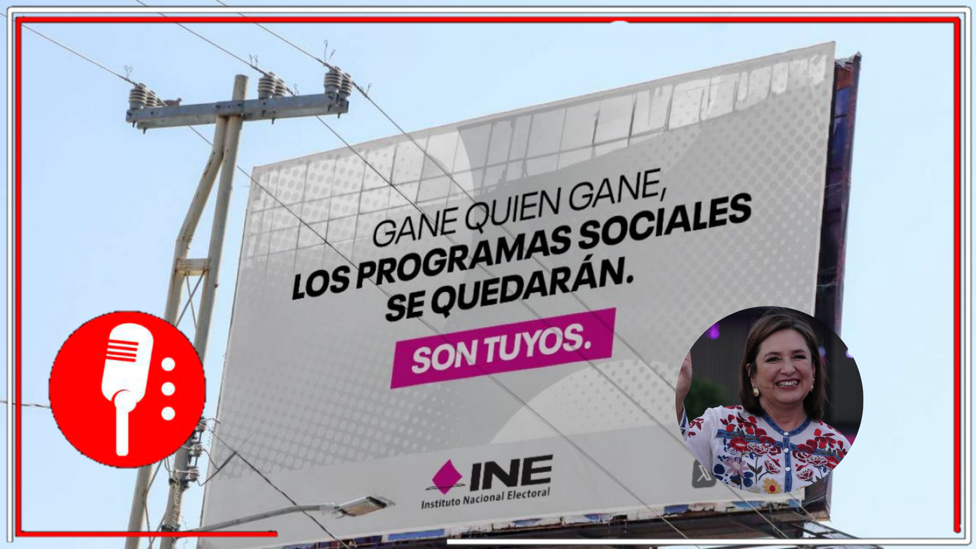 Ya le cayó su multita por uso indebido de logo del INE: TEPJF multa a Gálvez con 21 mil 714 por propaganda en la que se aprovechaba de los programas sociales