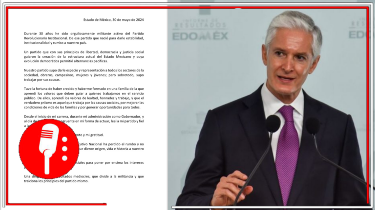 &#8220;Se está quedando solo, abandonado y se ha convertido en el enterrador del partido&#8221;: El PRI se cae a pedazos; Alfredo del Mazo renuncia al partido y se lanza contra &#8220;Alito&#8221; Moreno, marcando el posible fin del infame &#8220;grupo de Atlacomulco&#8221;