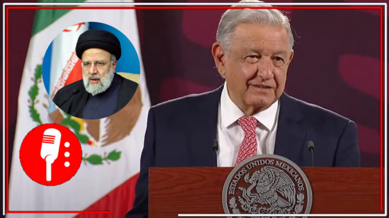AMLO ofrece condolencias al pueblo iraní por la muerte de su presidente y otros miembros del gobierno un accidente aéreo: “Nuestro más profundo pésame”