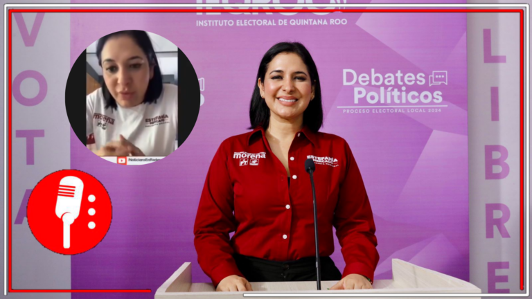 Pero son igual de represoras: Lili Campos se avergüenza de Xóchitl Gálvez y apuesta al voto cruzado; Estefanía Mercado, candidata de la 4T en Playa del Carmen, explicó cómo la mafia de Filiberto Martínez trata de reelegir a la panista para seguir robando en Solidaridad