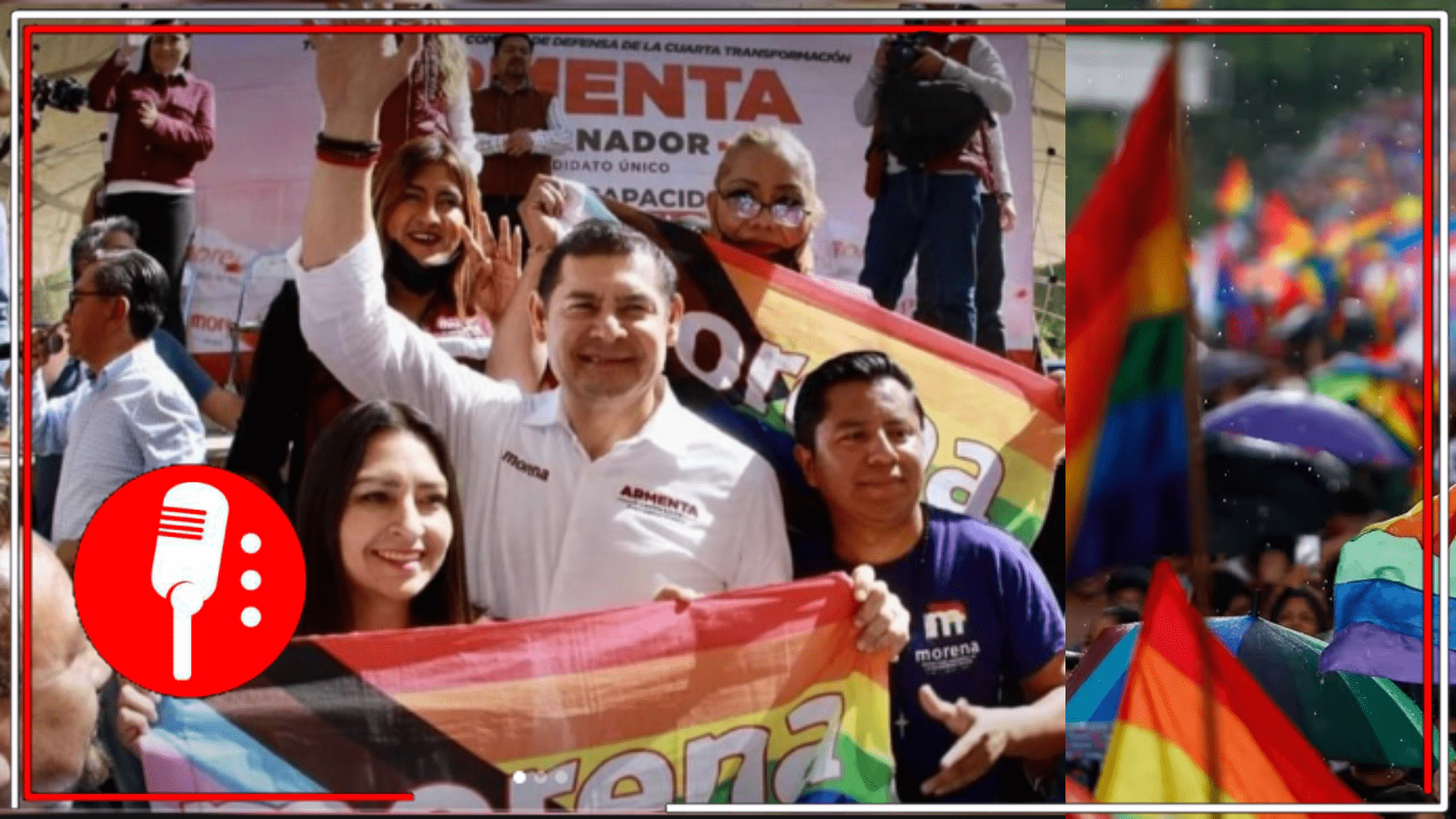 Es la mejor opción, es la única opción que nos ha defendido: La comunidad LGBTIQ respalda a Alejandro Armenta y pide votar 6 de 6 por Morena para una verdadera inclusión