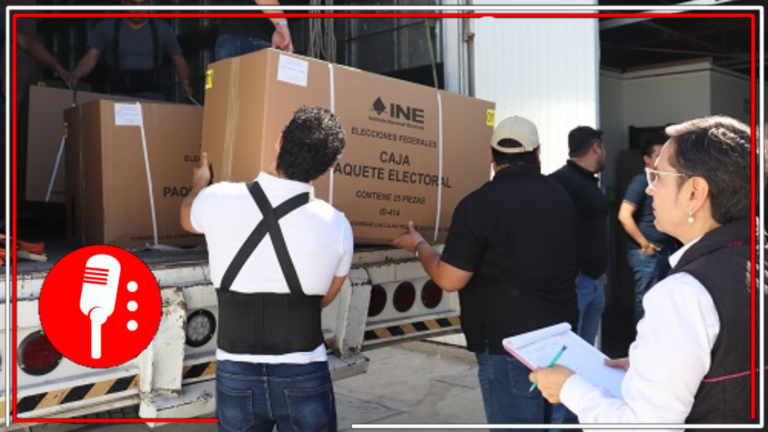 Continúan los preparativos para que el pueblo ejerza su voto: El INE y la Guardia Nacional incian la distribución de materiales electorales en todo el país para garantizar el ejercicio democrtático seguro en todo el país