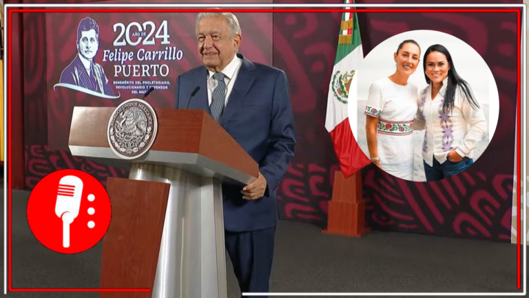Son tiempos de anclarnos en nuestros ideales, en nuestros principios. Eso es una transformación: López Obrador opina sobre el respaldo de Alejandra del Moral al proyecto de la 4T