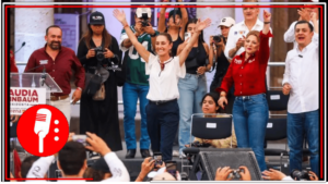 ¡La verdadera democracia es del pueblo y para el pueblo!: Con un enorme mitin, acompañada de todos los jaliscienses que quieren segur transformando al país, Claudia Delgadillo y Claudia Sheinbaum cierran campaña