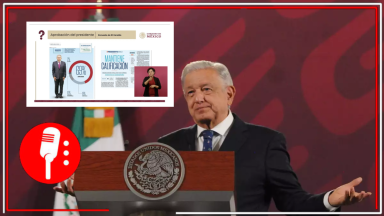 La guerra sucia y las mentiras  contra AMLO no engañan al pueblo: Encuesta del Herlado muestra que 69% de los mexicanos aprueban la gestión transformadora encabezada por el Presidente