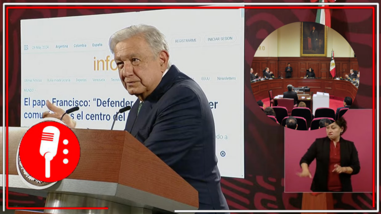 La oposición no tiene razón para obstaculizar a la reforma de afores ante la SCJN: AMLO reacciona luego de que el PRIAN, con ayuda del Poder Judicial, traten de atentar contra los derechos del pueblo trabajador; &#8220;es oponerse por oponerse&#8221;, afirma