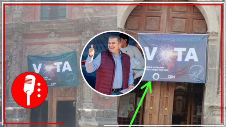 La iglesia violando la Constitución: Ricardo Sheffield exhibe como la Conferencia del Episcopado Mexicano impulsa el &#8220;voto útil&#8221;, para beneficiar al PRIAN